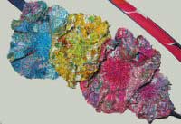 detail from Liberty print flower belt