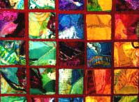 detail of embroidery