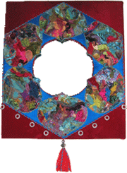 mirror to hang earings