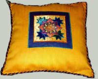 yellow cushion